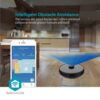 Nedis SmartLife Aspirateur Robot 3-en-1 | Balaye, Aspire et Lave - Navigation LiDAR - WiFi