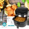 Nedis SmartLife XXL Air Fryer | 7,2 L | 1800W | Wi-Fi & App | 8 Programmes Prédéfinis