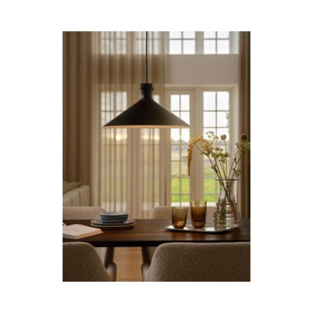 Nordlux Dorina 45 Suspension Luminaire Métal Noir - Design Scandinave - Pour 1x E271 Nordlux Suspension Dorina 45 Noir Design Scandinave