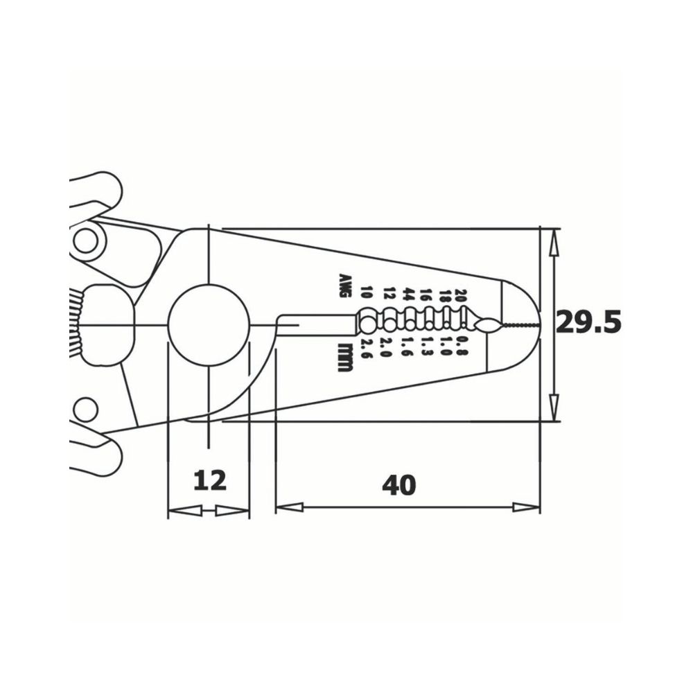 Piergiacomi Pince Multifonction CSP 30.2 Dénuder, Sertir & Couper - 10 à 20 AWG3 Piergiacomi Pince Multifonction CSP 30.2 | Dénuder, Sertir & Couper - 10 à 20 AWG
