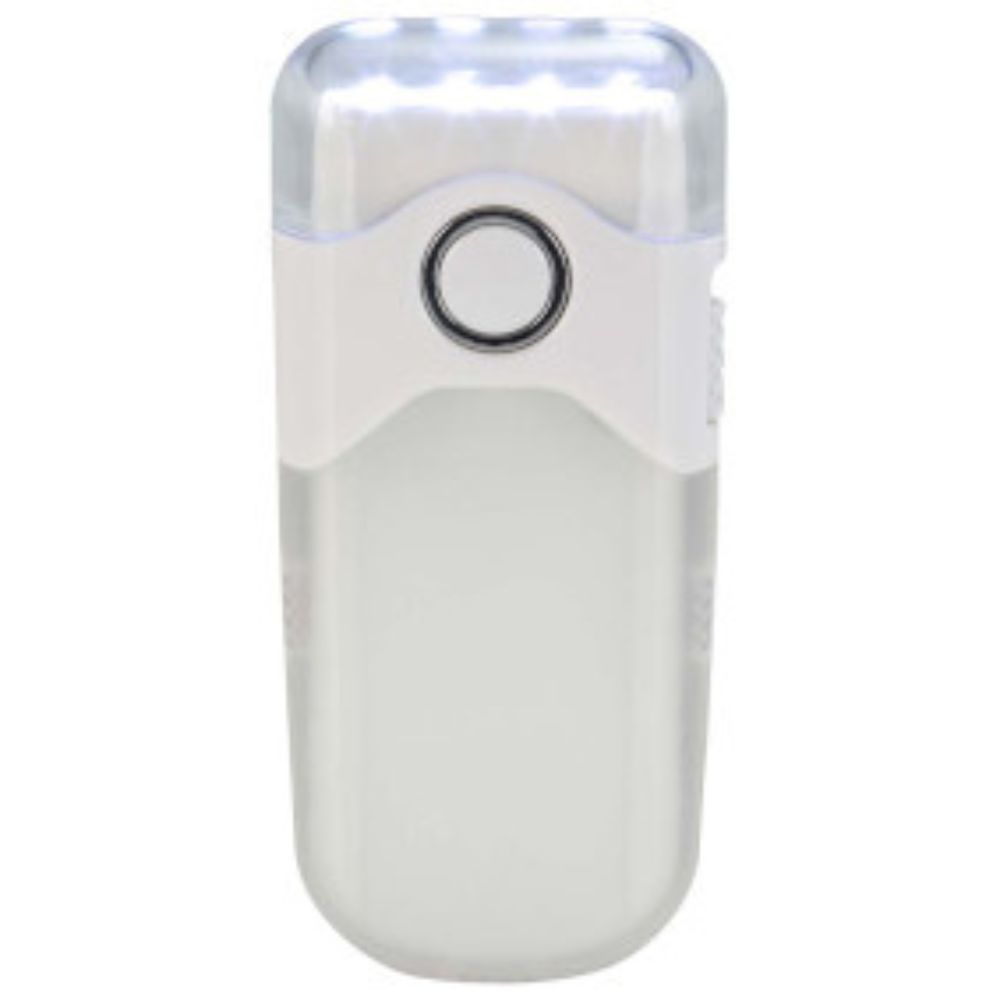 ALECTO Lampe de poche LED rechargeable et veilleuse automatique - Induction - Éclairage d'urgence - Blanc
