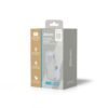 ALECTO Lampe de poche LED rechargeable et veilleuse automatique - Induction - Éclairage d'urgence - Blanc