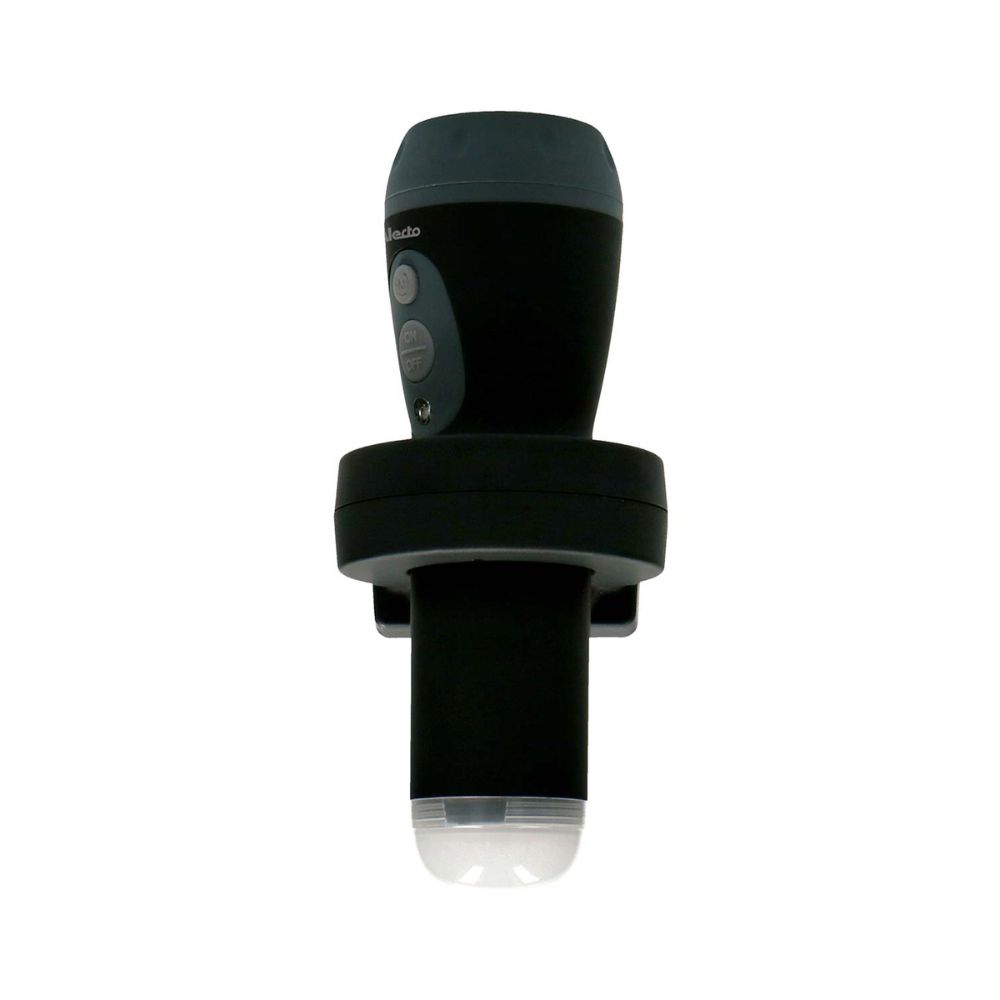 ALECTO Lampe de poche LED rechargeable et veilleuse automatique - Induction - Lumière d'urgence - Noir ALECTO Lampe de poche LED rechargeable et veilleuse automatique - Induction - Lumière d'urgence - Noir