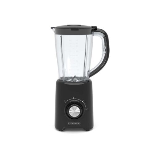 MELISSA Blender mixeur de table - 800 W - 1,5 L - 2 Vitesses + Pulse - 4 Lames en acier inoxydable - Noir MELISSA Blender mixeur de table - 800 W - 1,5 L - 2 Vitesses + Pulse - 4 Lames en acier inoxydable - Noir