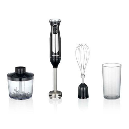 MELISSA Set Mixeur plongeur 3-en-1 - 600 W - 2 Vitesses & Variateur - Pied Inox MELISSA Set Mixeur plongeur 3-en-1 - 600 W - 2 Vitesses & Variateur - Pied Inox