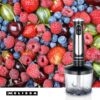 MELISSA Set Mixeur plongeur 3-en-1 - 600 W - 2 Vitesses & Variateur - Pied Inox1 MELISSA Set Mixeur plongeur 3-en-1 - 600 W - 2 Vitesses & Variateur - Pied Inox