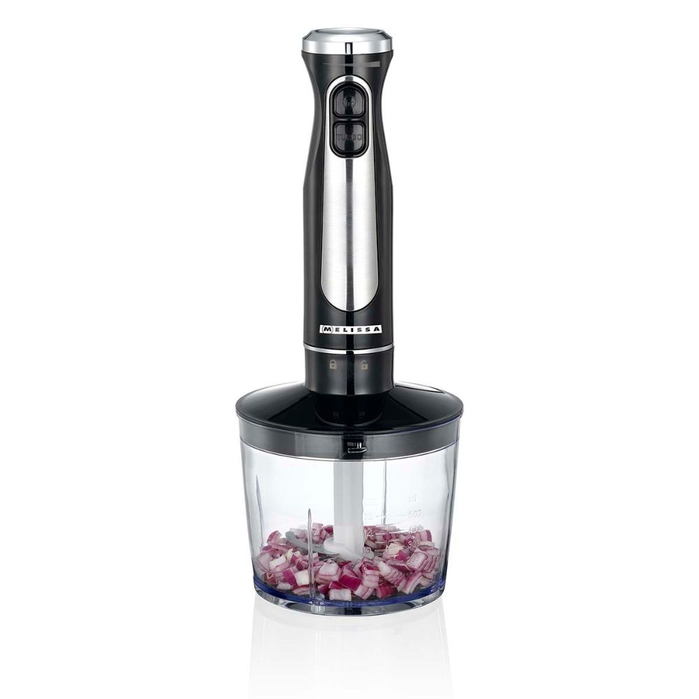 MELISSA Set Mixeur plongeur 3-en-1 - 600 W - 2 Vitesses & Variateur - Pied Inox2 MELISSA Set Mixeur plongeur 3-en-1 - 600 W - 2 Vitesses & Variateur - Pied Inox