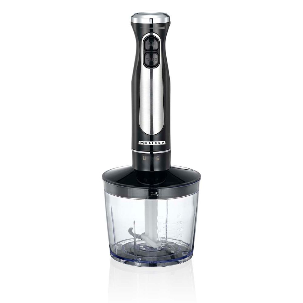 MELISSA Set Mixeur plongeur 3-en-1 - 600 W - 2 Vitesses & Variateur - Pied Inox4 MELISSA Set Mixeur plongeur 3-en-1 - 600 W - 2 Vitesses & Variateur - Pied Inox