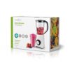 NEDIS Blender mixeur de table - 1,5 L - 2 Vitesses + Impulsion - Lames en acier inoxydable - Blanc6 NEDIS Blender mixeur de table - 1,5 L - 2 Vitesses + Impulsion - Lames en acier inoxydable - Blanc