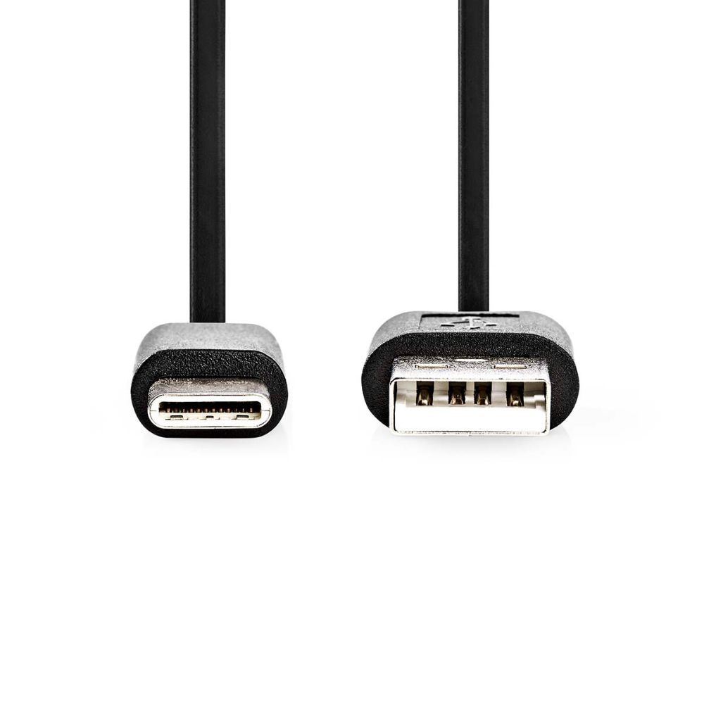 NEDIS Câble USB 2.0 - USB-A Mâle vers USB-C™ Mâle - 1,00 m - Noir1 NEDIS Câble USB 2.0 - USB-A Mâle vers USB-C™ Mâle - 3,00 m - Noir