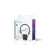 NEDIS Casque Filaire On-Ear - Jack 3,5 mm - Câble 1,20 m - Noir2 NEDIS Casque Filaire On-Ear - Jack 3,5 mm - Câble 1,20 m - Noir