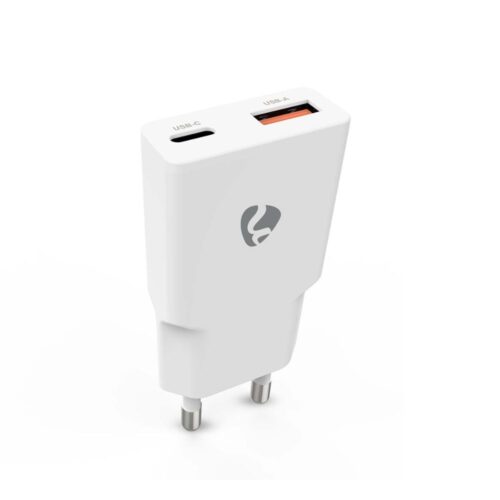 NEDIS Chargeur mural GaN - 30 W - USB-C™ Power Delivery & USB-A Quick Charge™ - Blanc NEDIS Chargeur mural GaN - 30 W - USB-C™ Power Delivery & USB-A Quick Charge™ - Blanc