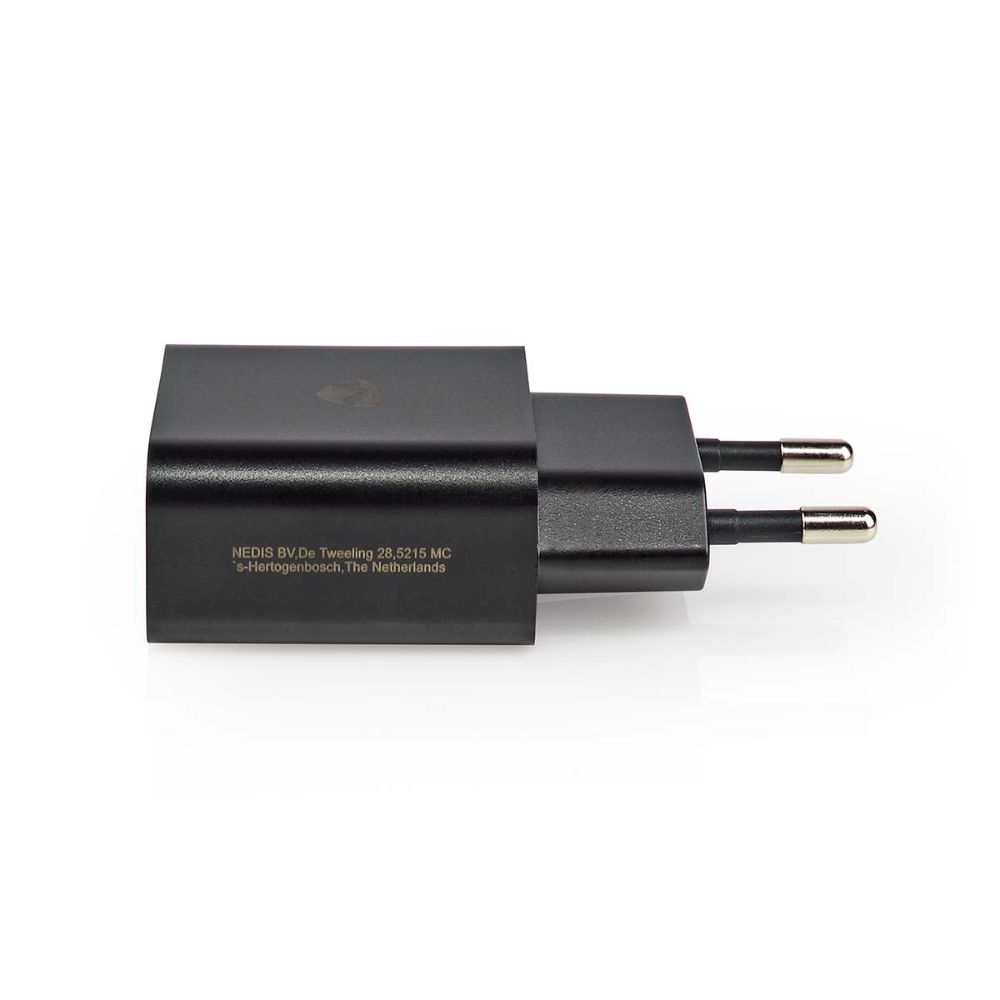 NEDIS Chargeur mural USB-A - 12 W / 2,4 A - Noir