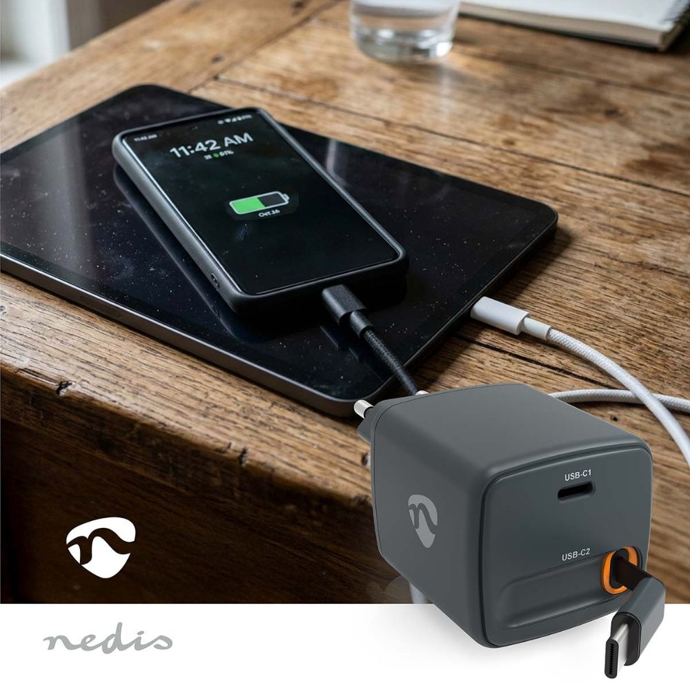 NEDIS Chargeur mural USB-C 65 W