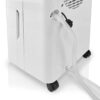 NEDIS Déshumidificateur - 10 L/Jour - Réservoir 2,1 L - Hygrostat réglable - Blanc