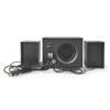 NEDIS Haut-parleur de Jeux 2.1 - 33 W - Éclairage LED Multicolore - Alimenté par USB - Noir