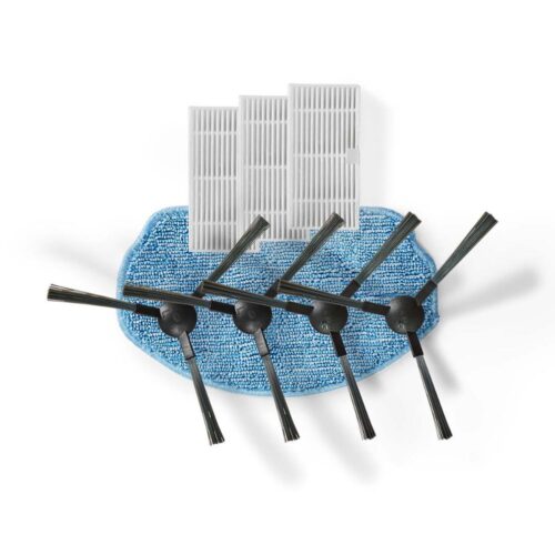 NEDIS Kit d'accessoires et pièces de rechange pour aspirateur robot WIFIVCR001CBK NEDIS Kit d'accessoires et pièces de rechange pour aspirateur robot WIFIVCR001CBK