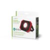 NEDIS Lampe de travail LED baladeuse rechargeable - 4 W 300 lm - Base pivotante - Crochet et Aimant - Rouge Noir4 NEDIS Lampe de travail LED baladeuse rechargeable - 4 W / 300 lm - Base pivotante - Crochet et Aimant - Rouge / Noir