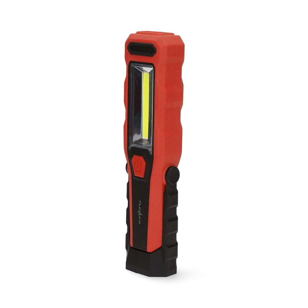 NEDIS Lampe de travail LED rechargeable - 5 W 230 lm - Tête rotative - Clip de fixation - IPX4 - Noir5 NEDIS Lampe de travail LED rechargeable - 5 W / 230 lm - Tête rotative - Clip de fixation - IPX4 - Noir