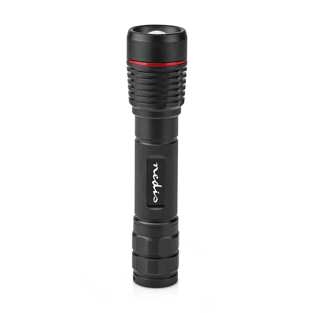 NEDIS Lampe torche LED étanche et submersible - 10 W 1000 lm - IPX7 - Aluminium anodisé - Noir3 NEDIS Lampe torche LED étanche et submersible - 10 W / 1000 lm - IPX7 - Aluminium anodisé - Noir