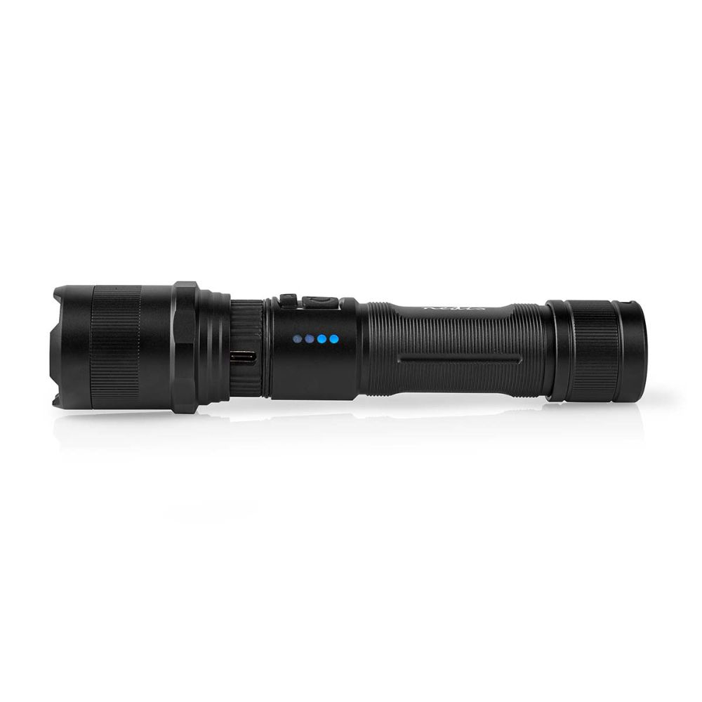 NEDIS Lampe torche LED rechargeable - 10 W / 1000 lm