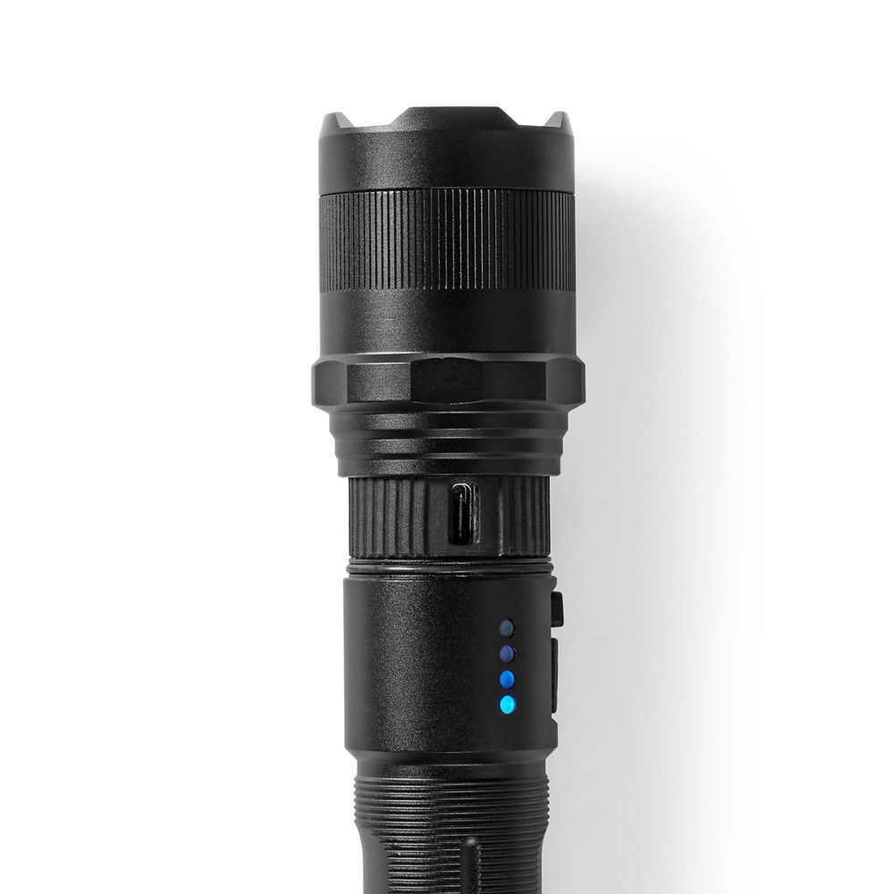 NEDIS Lampe torche LED rechargeable - 10 W / 1000 lm