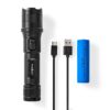 NEDIS Lampe torche LED rechargeable - 10 W / 1000 lm