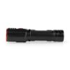 NEDIS Lampe torche LED robuste rechargeable - 20 W / 2000 lm - IPX6 - Aluminium anodisé - Noir / Orange