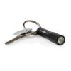 NEDIS Lampe torche de poche LED / Porte-clés - 3 W / 100 lm - Aluminium anodisé - IPX4 - Noir