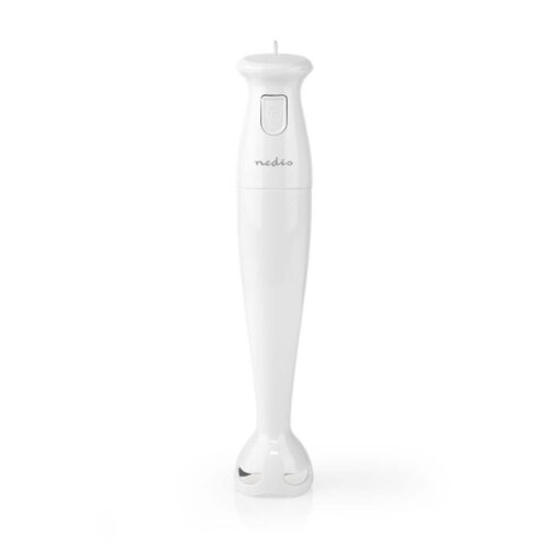NEDIS Mixeur plongeant - 150 W - 1 Vitesse - Lames ultra-aiguisées - Compact et léger - Blanc NEDIS Mixeur plongeant - 150 W - 1 Vitesse - Lames ultra-aiguisées - Compact et léger - Blanc