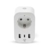 NEDIS Prise intelligente SmartLife Wi-Fi - 3680 W - 1x USB-C™ & 2x USB-A - Blanc