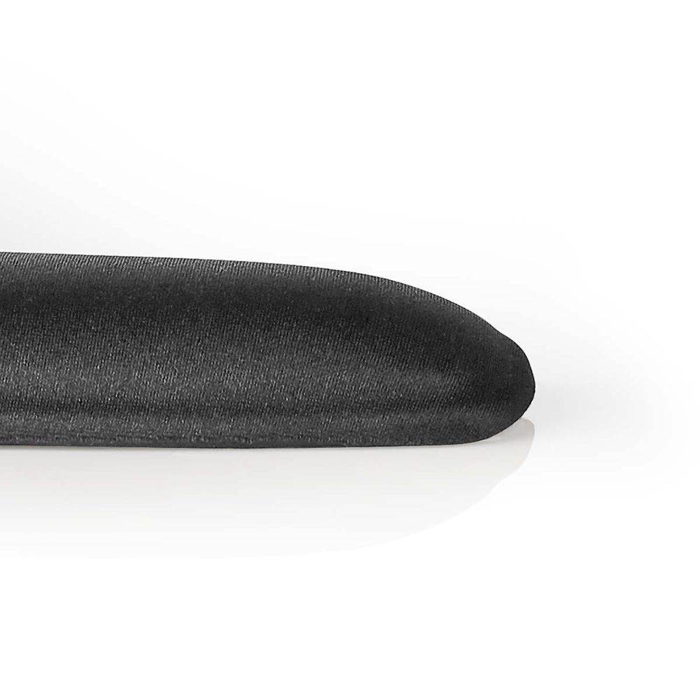 NEDIS Repose-poignet ergonomique pour clavier - Gel et mousse HR - 47 x 6 cm - Noir