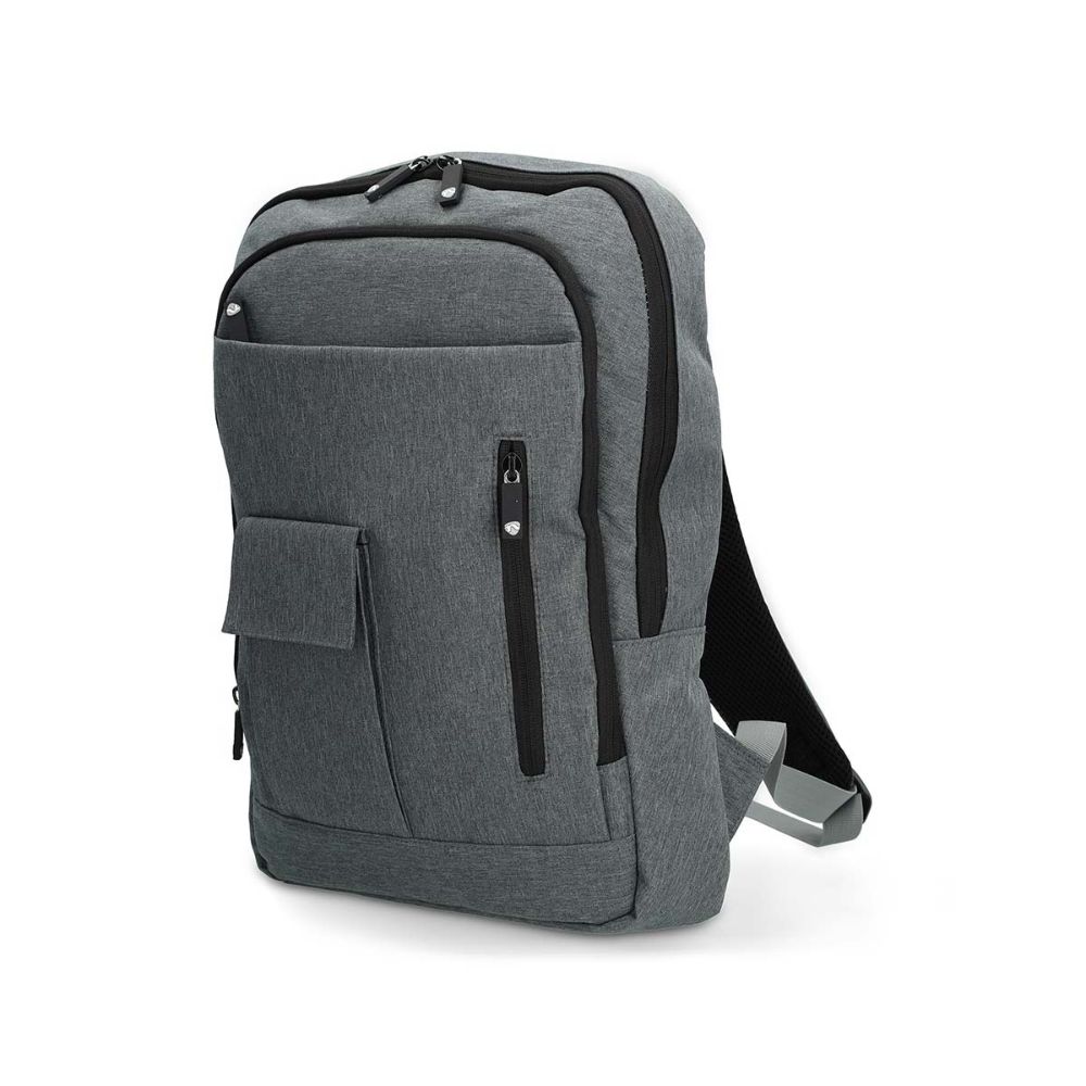 NEDIS Sac à dos pour ordinateur portable - 10" à 16" - Organisation intelligente - 10 Compartiments - Gris