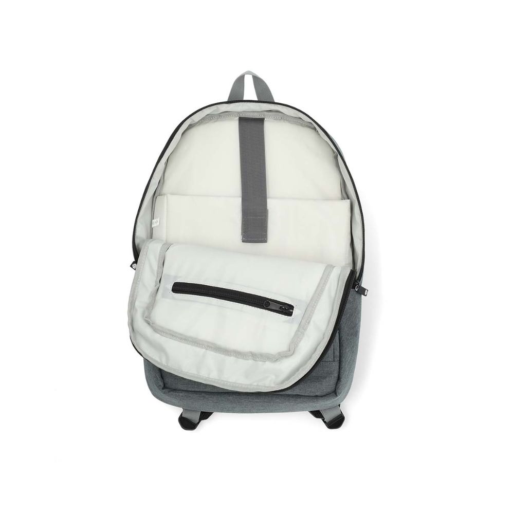 NEDIS Sac à dos pour ordinateur portable - 10" à 16" - Organisation intelligente - 10 Compartiments - Gris