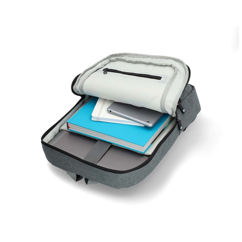 NEDIS Sac à dos pour ordinateur portable - 10" à 16" - Organisation intelligente - 10 Compartiments - Gris