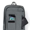 NEDIS Sac à dos pour ordinateur portable - 10" à 16" - Organisation intelligente - 10 Compartiments - Gris