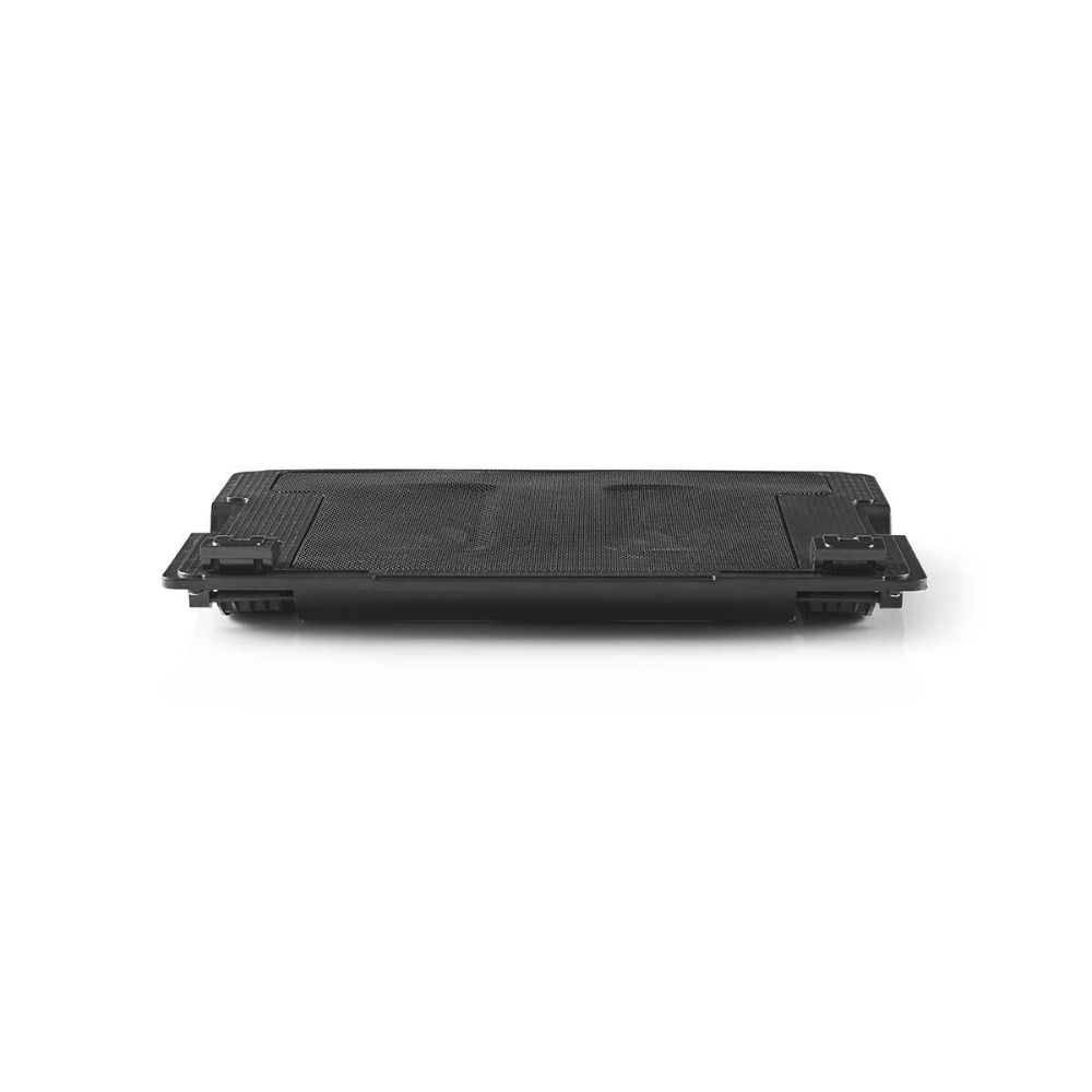 NEDIS Support ventilé haut de gamme pour ordinateur portable jusqu'à 18" - 2 Ventilateurs 140 mm LED - Hub USB - Noir