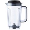 TREBS Blender sous vide Comfortjuicer - 1,5 L - 5 Fonctions - 6 Lames en acier inoxydable - Anti-oxydation & Préservation des nutriments - Noir