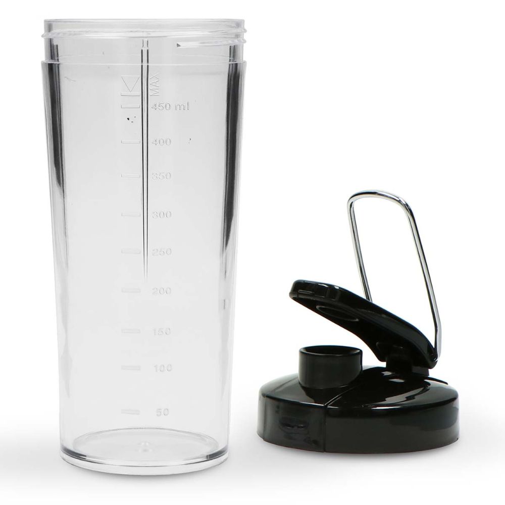 TREBS Gobelet Smoothie-to-go pro Comfortjuicer - 450 ml & Pichet 1 L - 2 Vitesses - Acier inoxydable Noir4 TREBS Gobelet Smoothie-to-go pro Comfortjuicer - 450 ml & Pichet 1 L - 2 Vitesses - Acier inoxydable / Noir