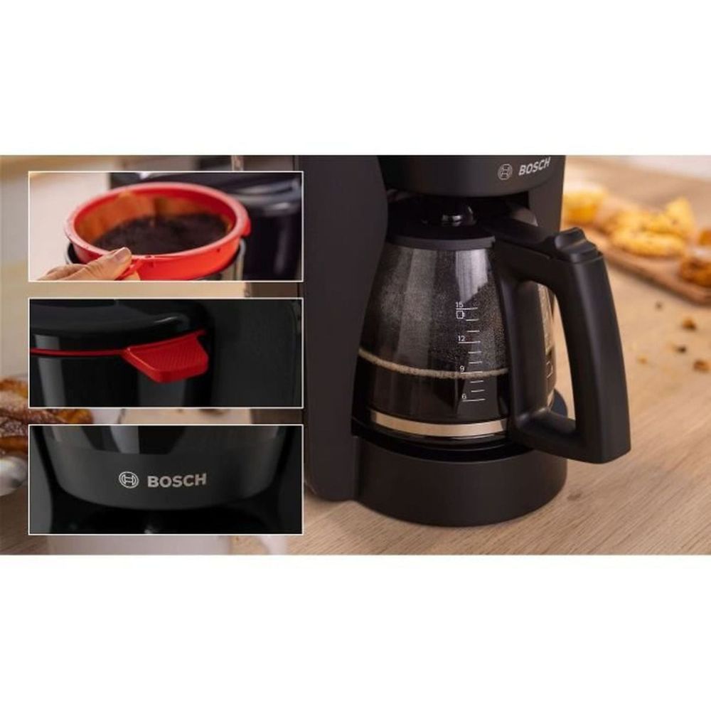 BOSCH - Cafetière MyMoments - Verseuse 1,25L (kan) - Réservoir amovible