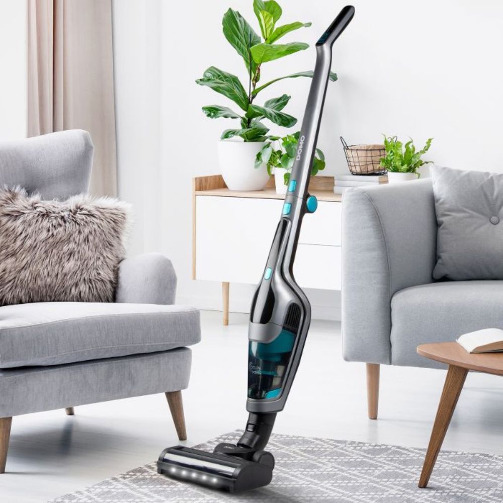 DOMO - Aspirateur balai 21.6V 2in1 LED display