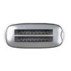 DOMO Grille-pain B-Smart - 2 fentes / 4 toasts - 7 niveaux de brunissage - Boîtier Acier Inoxydable