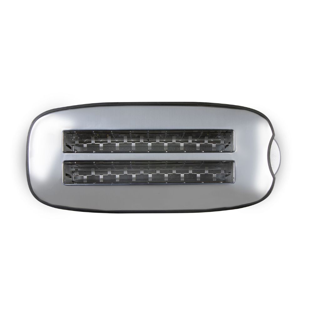 DOMO Grille-pain B-Smart - 2 fentes / 4 toasts - 7 niveaux de brunissage - Boîtier Acier Inoxydable