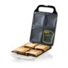 DOMO Machine à croques Family XXL - 1800W - 4 croques - Plaque de cuisson XL