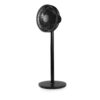 DOMO Ventilateur 31cm 2-en-1 sur pied / table - Hauteur réglable 63cm à 91cm - 3 vitesses - 7 pales - Noir