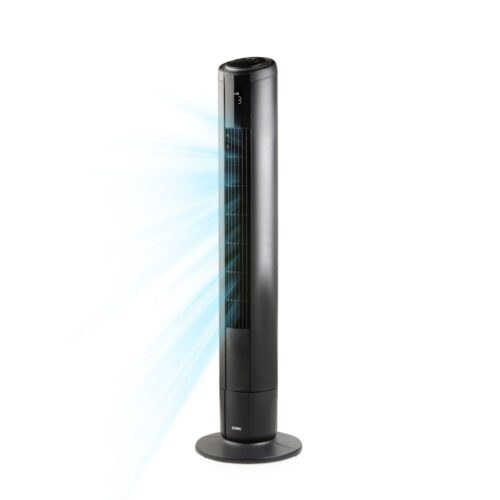 DOMO Ventilateur colonne noir 94cm
