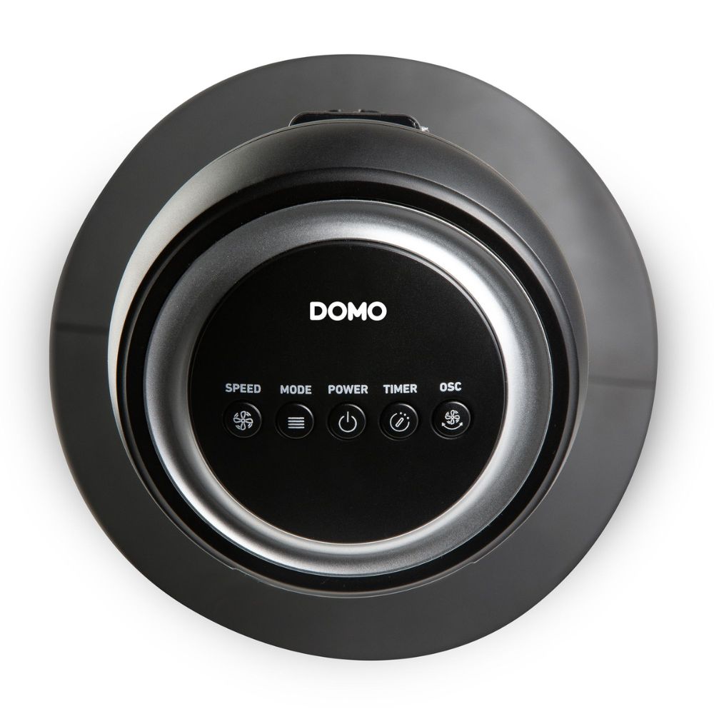 DOMO Ventilateur colonne noir 94cm