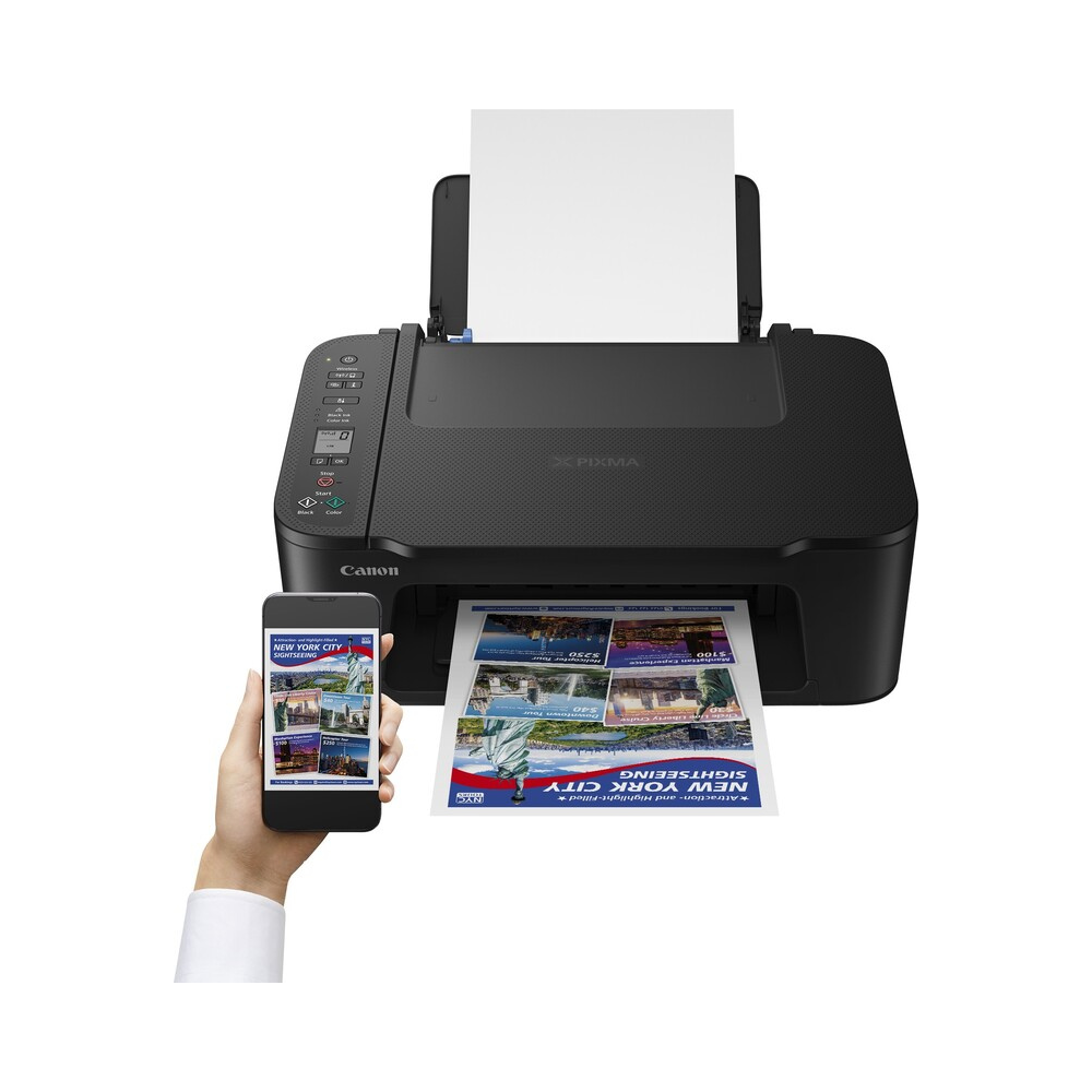 Imprimante jet d'encre Canon PIXMA TS3750i A4 4800 x 1200 ppp Wi-Fi noir