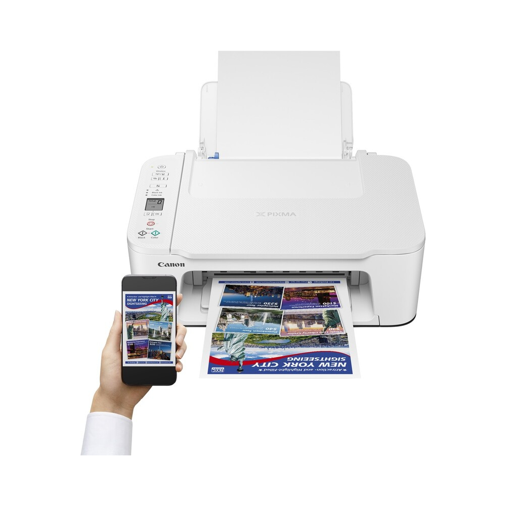 Imprimante jet d'encre Canon PIXMA TS3751i A4 4800 x 1200 ppp Wi-Fi blanche