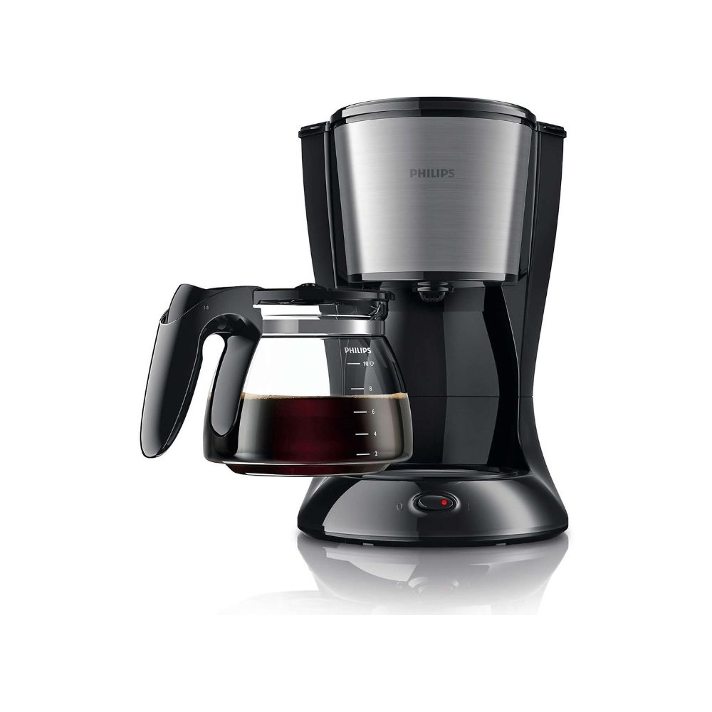 Philips Consumer - Cafetière Daily Collection - 1,2l - noir/métal